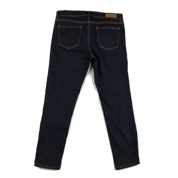 Angry Rabbit Dark Wash Mid Rise Crop Jeans / 27 - Picture 4 of 5
